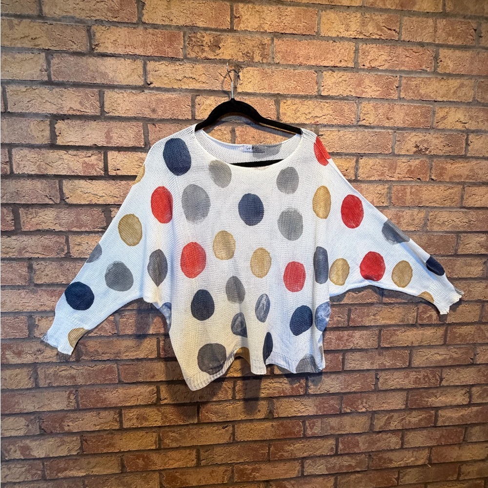 Gysi Moda Mesh Sweater